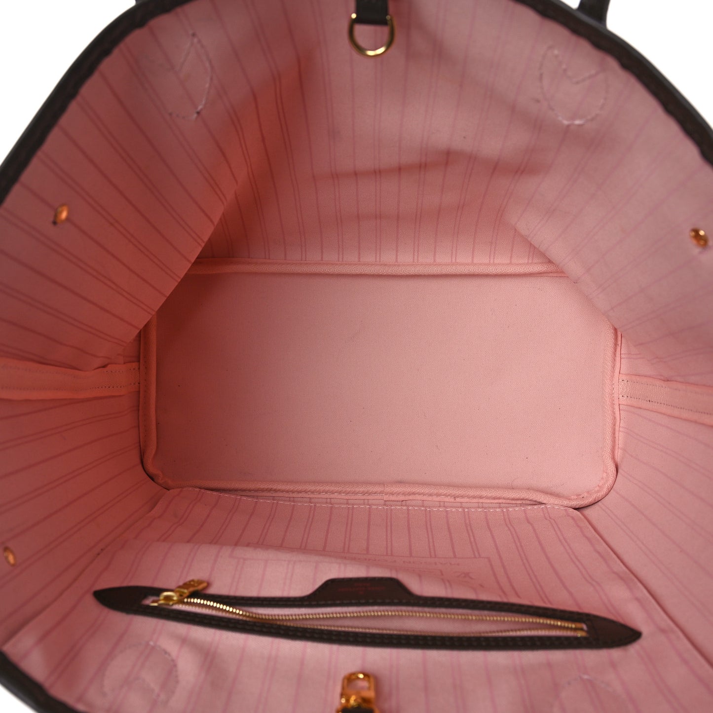 Damier Ebene Neo Neverfull MM Rose Ballerine