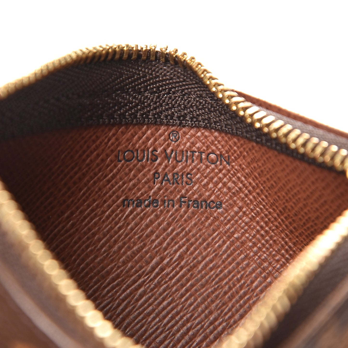 Monogram Key Pouch