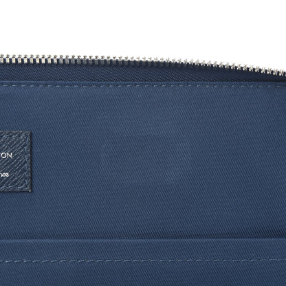 Louis Vuitton Taiga Porte-Documents Slim Bleu Marine 11 of 20