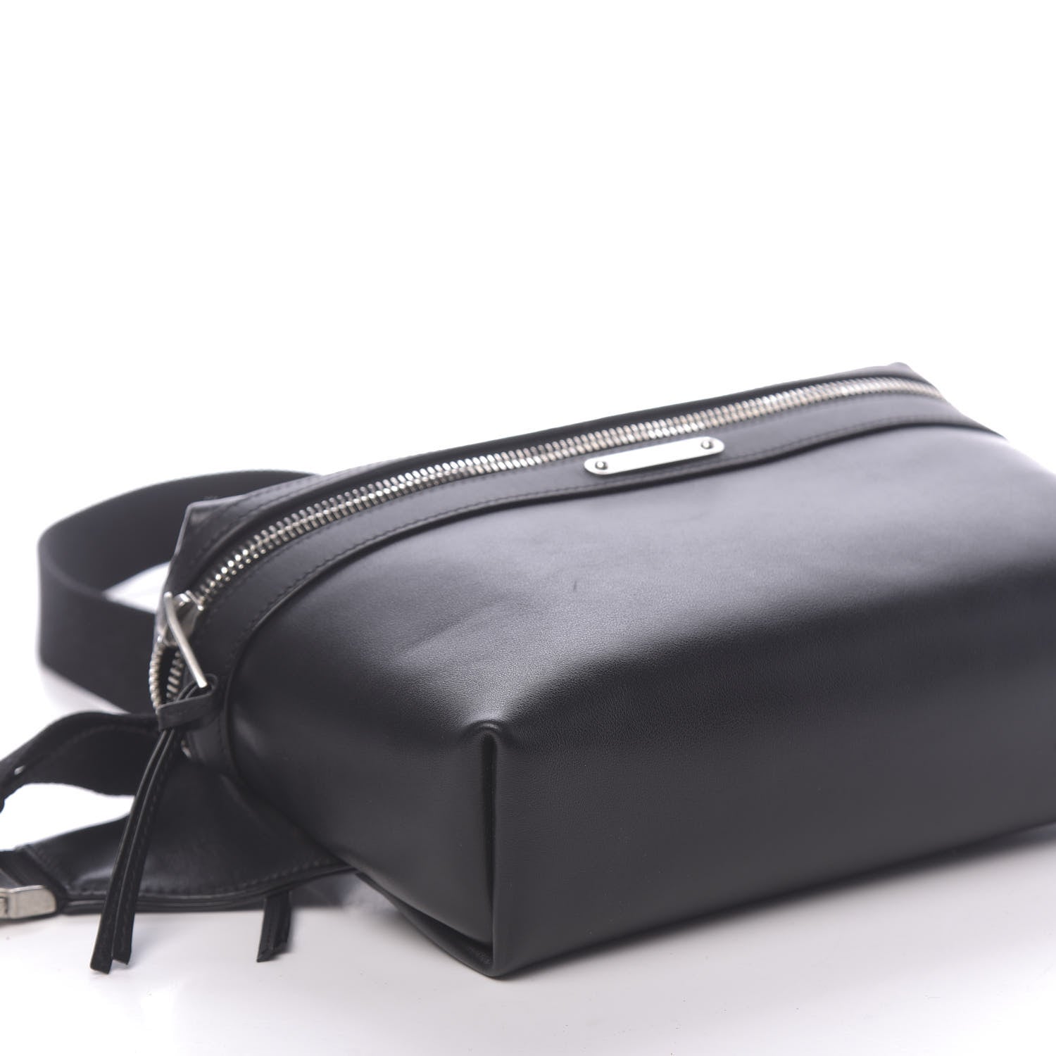 Saint Laurent Calfskin City Belt Bag Black 8 of 10
