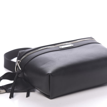Saint Laurent Calfskin City Belt Bag Black 8 of 10