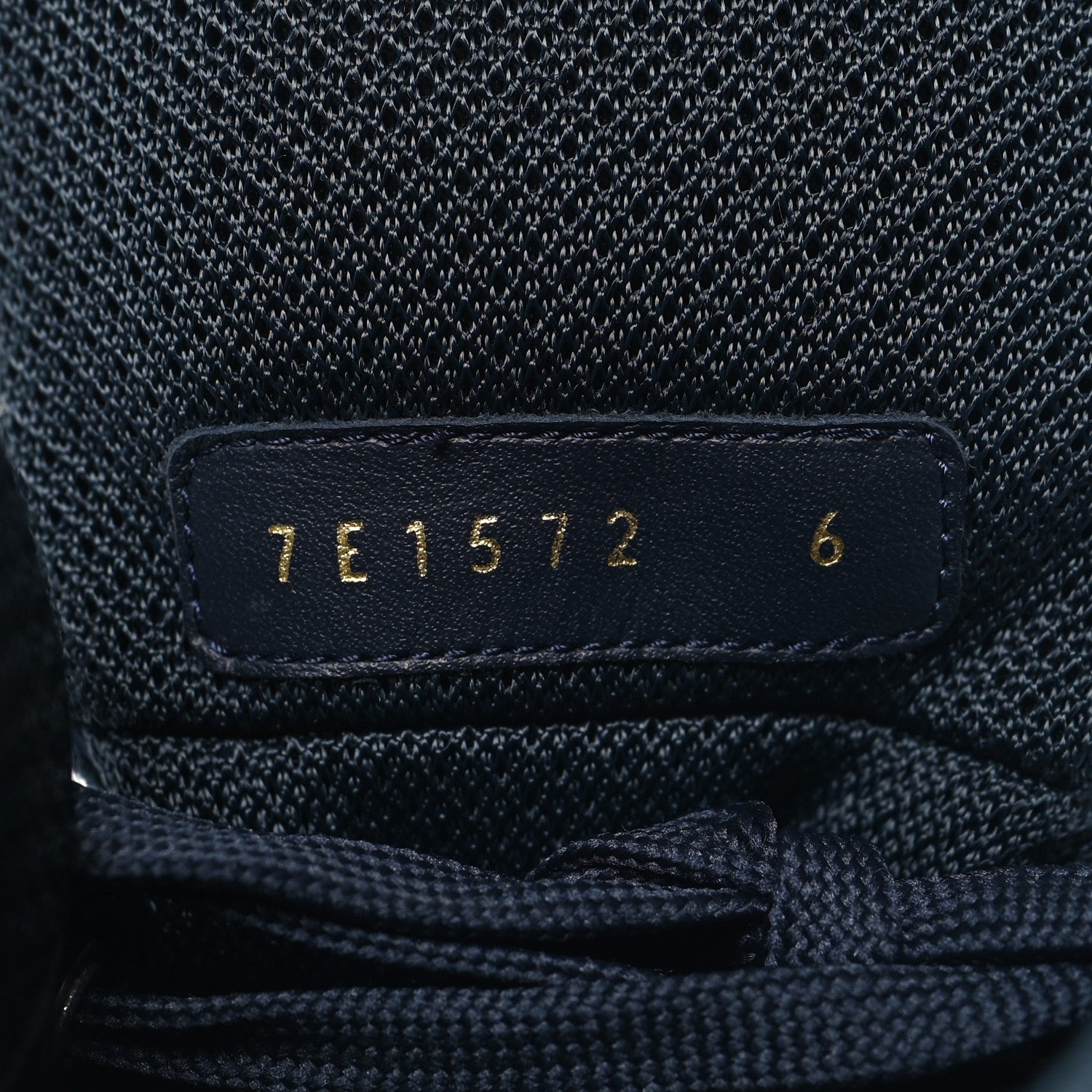 Fendi Nylon Mens Baguette Match High Top Sneakers 6 Blue Grey 7 of 9