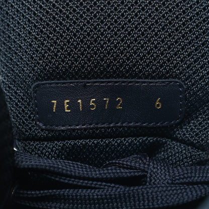 Fendi Nylon Mens Baguette Match High Top Sneakers 6 Blue Grey 7 of 9