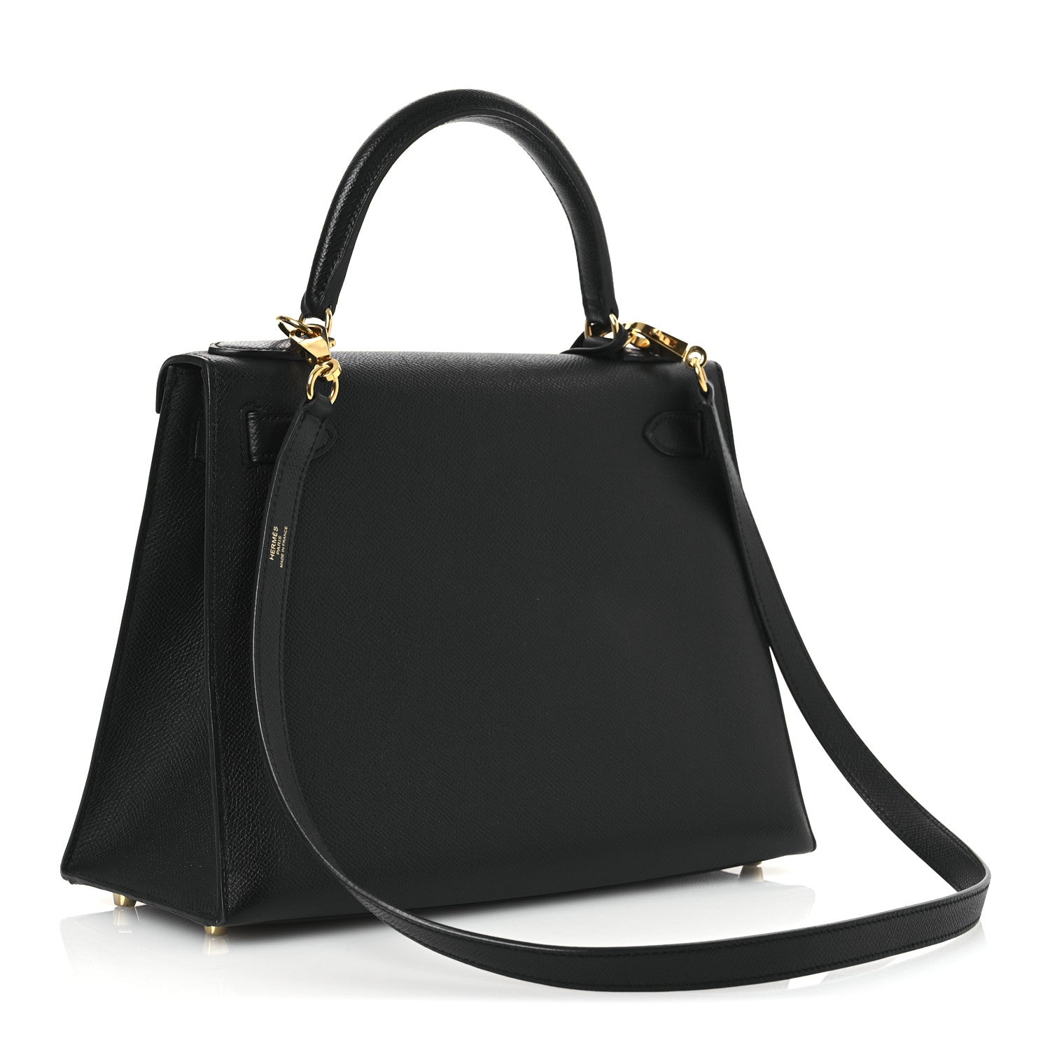 Hermes Epsom Kelly Sellier 28 Black 3 of 16