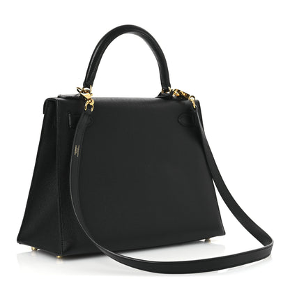 Hermes Epsom Kelly Sellier 28 Black 3 of 16