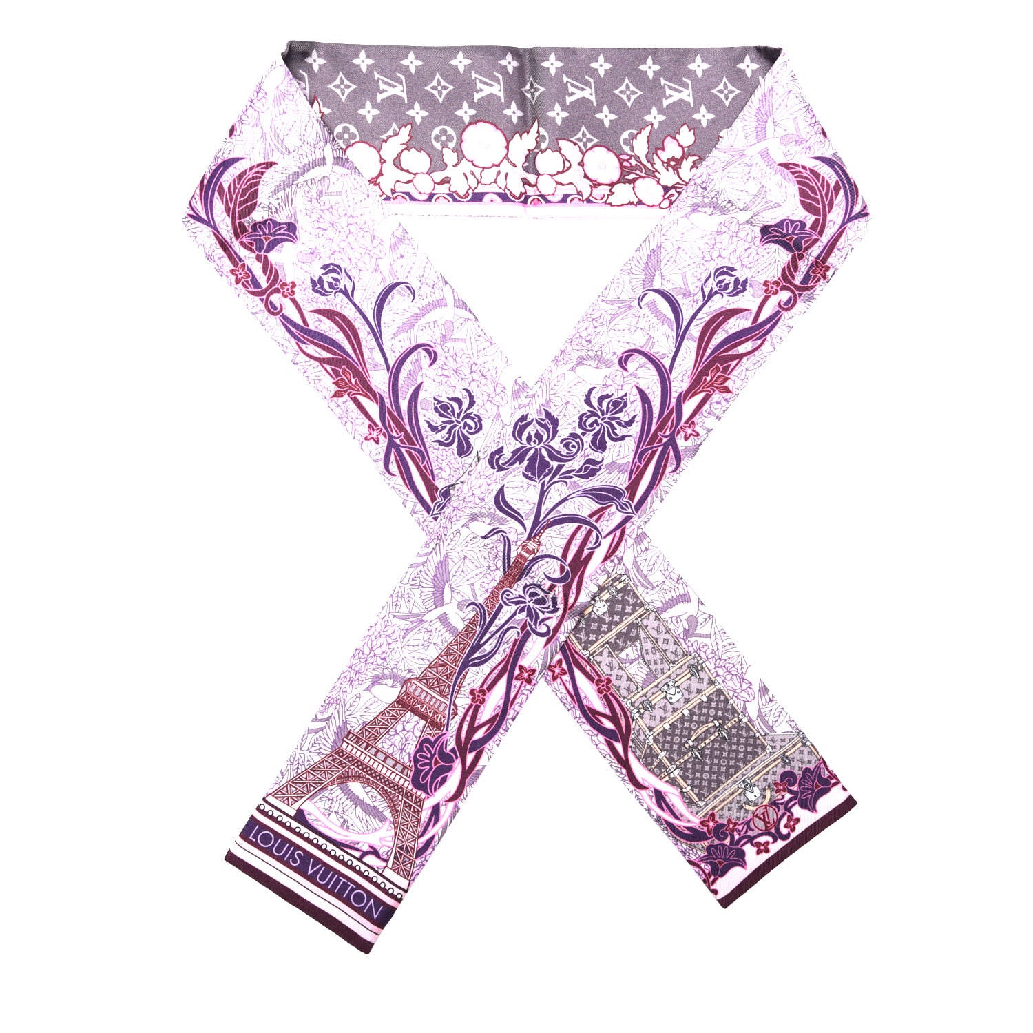 Louis Vuitton Silk Louis A Paris Bandeau Rose 1 of 4
