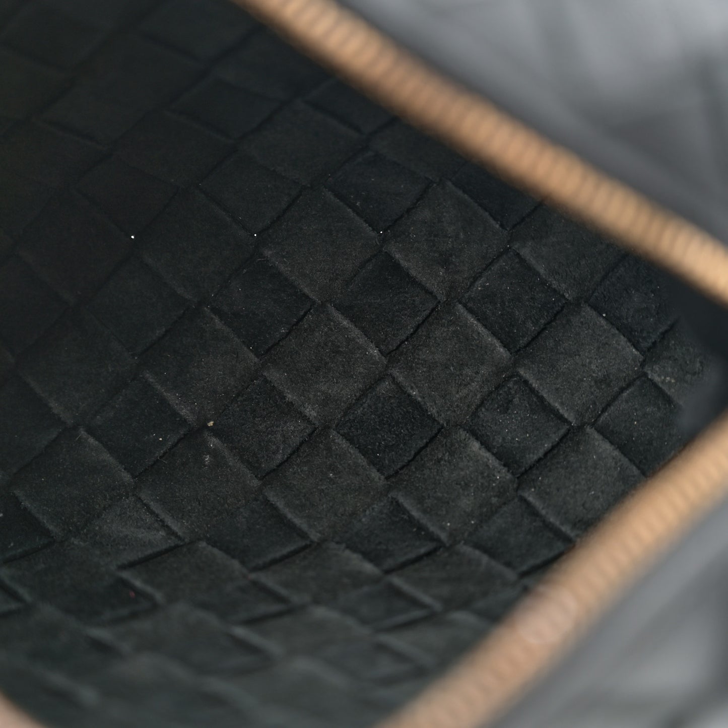 Nappa Intrecciato Mini Loop Camera Bag Black