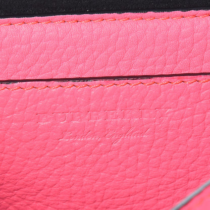 Burberry Calfskin Smooth Grain Small Burleigh Crossbody Bag Neon Pink 8 of 12