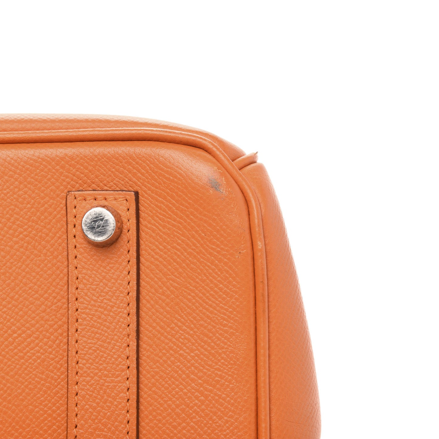 Epsom Birkin 35 Orange