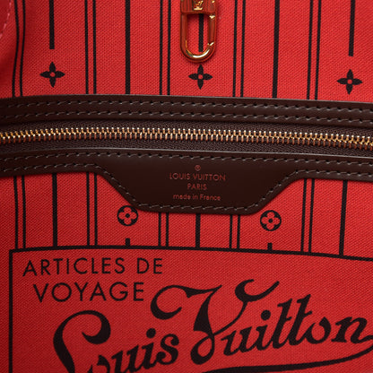 Louis Vuitton Damier Ebene Neverfull MM 5 of 9