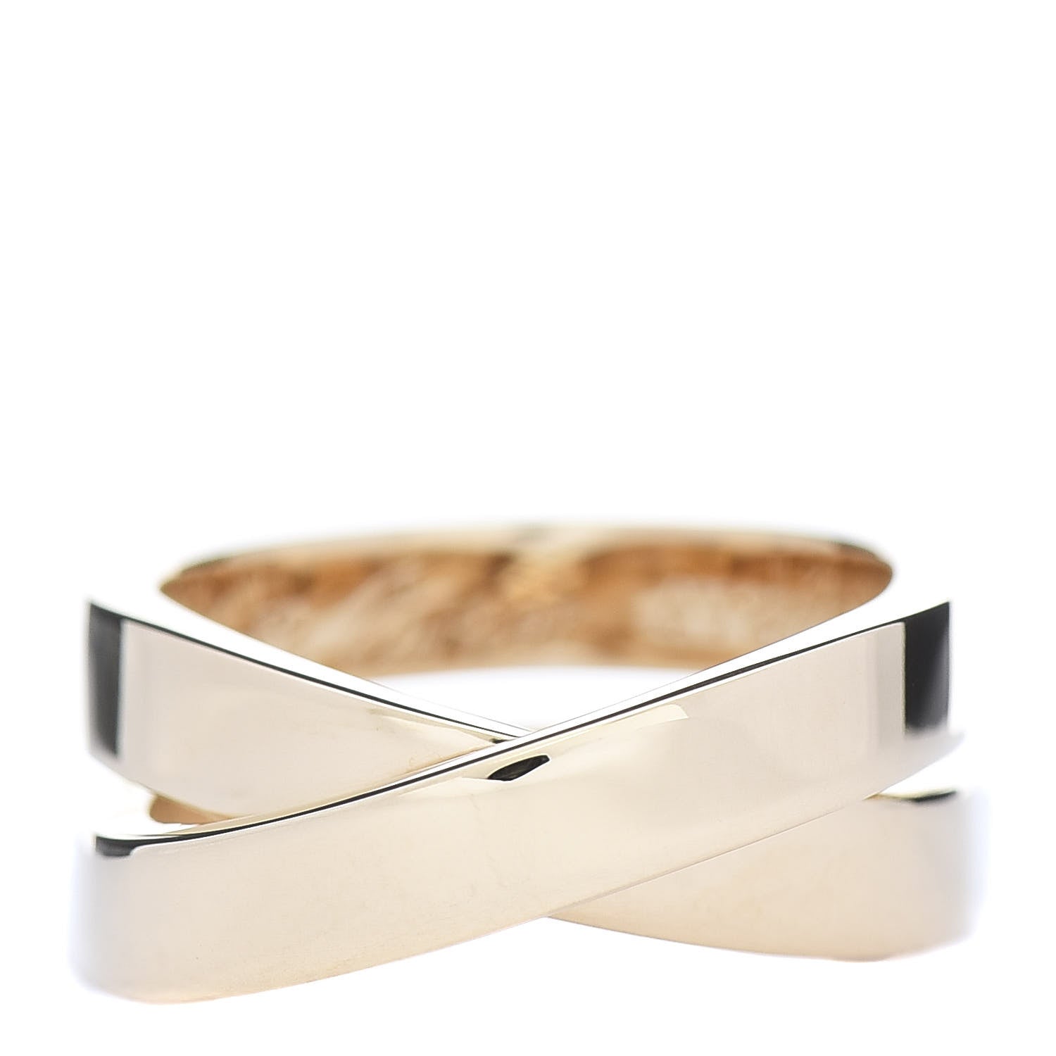 Cartier 18K Yellow Gold 9mm Paris Nouvelle Vague Ring 52 6 1 of 5