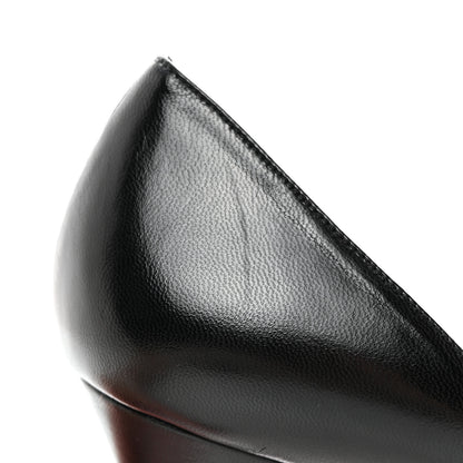 Christian Louboutin Kid Very Prive 120 Peep Toe Pumps 40 Black 12 of 12