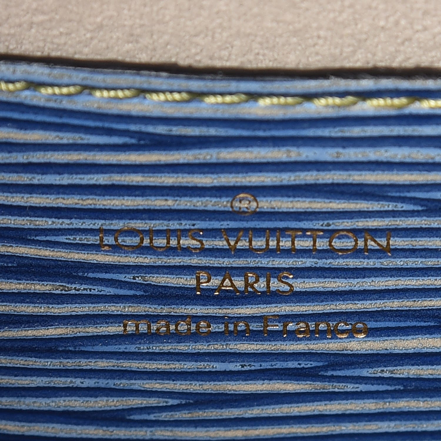 Louis Vuitton Epi Twist Shoulder Bag MM Denim Light 9 of 12