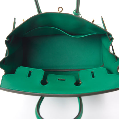 Hermes Swift Birkin 25 Vert Vertigo 5 of 7