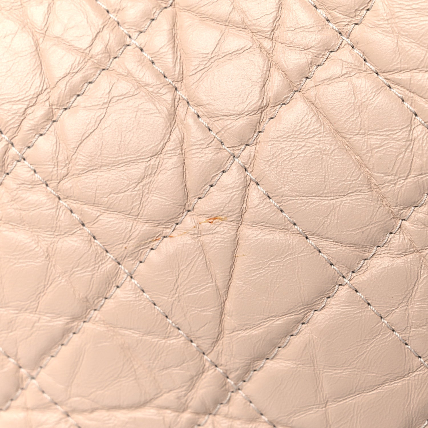 Chanel Aged Calfskin Quilted Gabrielle Backpack Beige Black 10 of 11