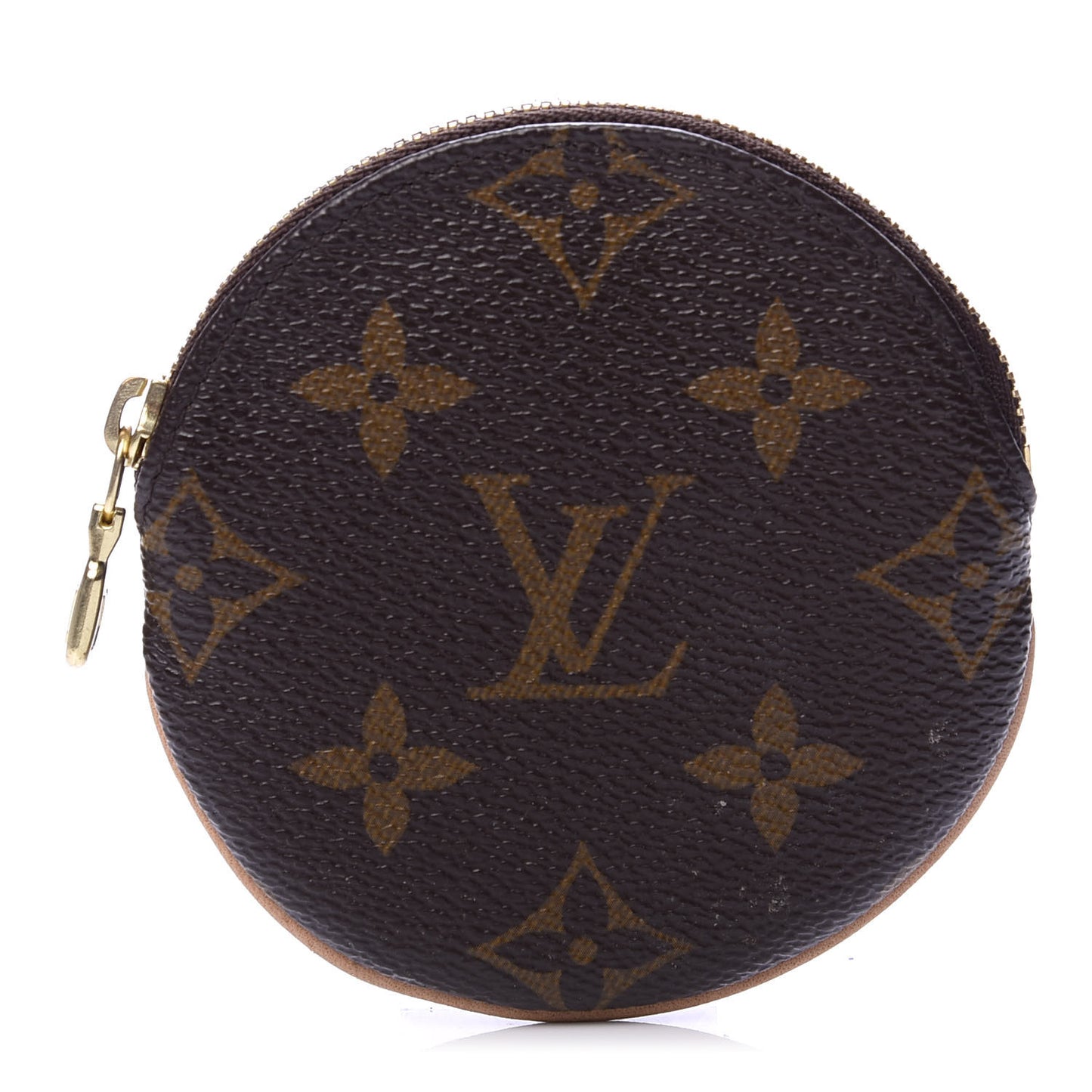 Monogram Round Coin Purse