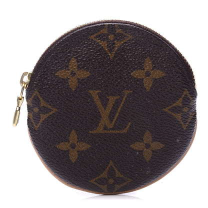 Louis Vuitton Monogram Round Coin Purse 1 of 8