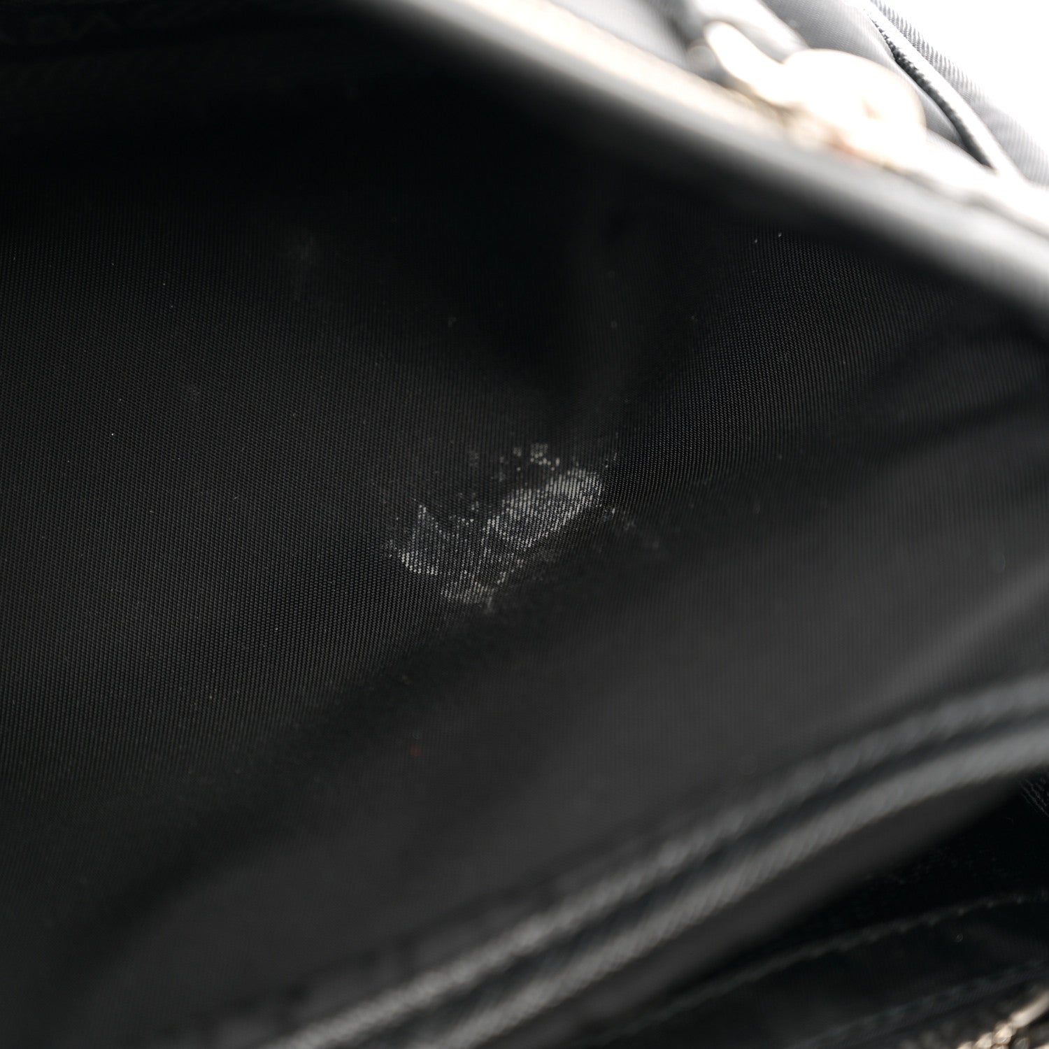 Prada Re-Nylon Saffiano Pocket Double Snap Buckle Shoulder Bag Black 11 of 14