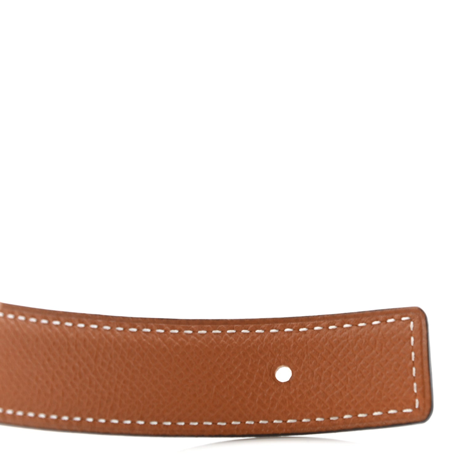 Hermes Swift Epsom 24mm Belt Strap 80 Black Gold 7 of 7