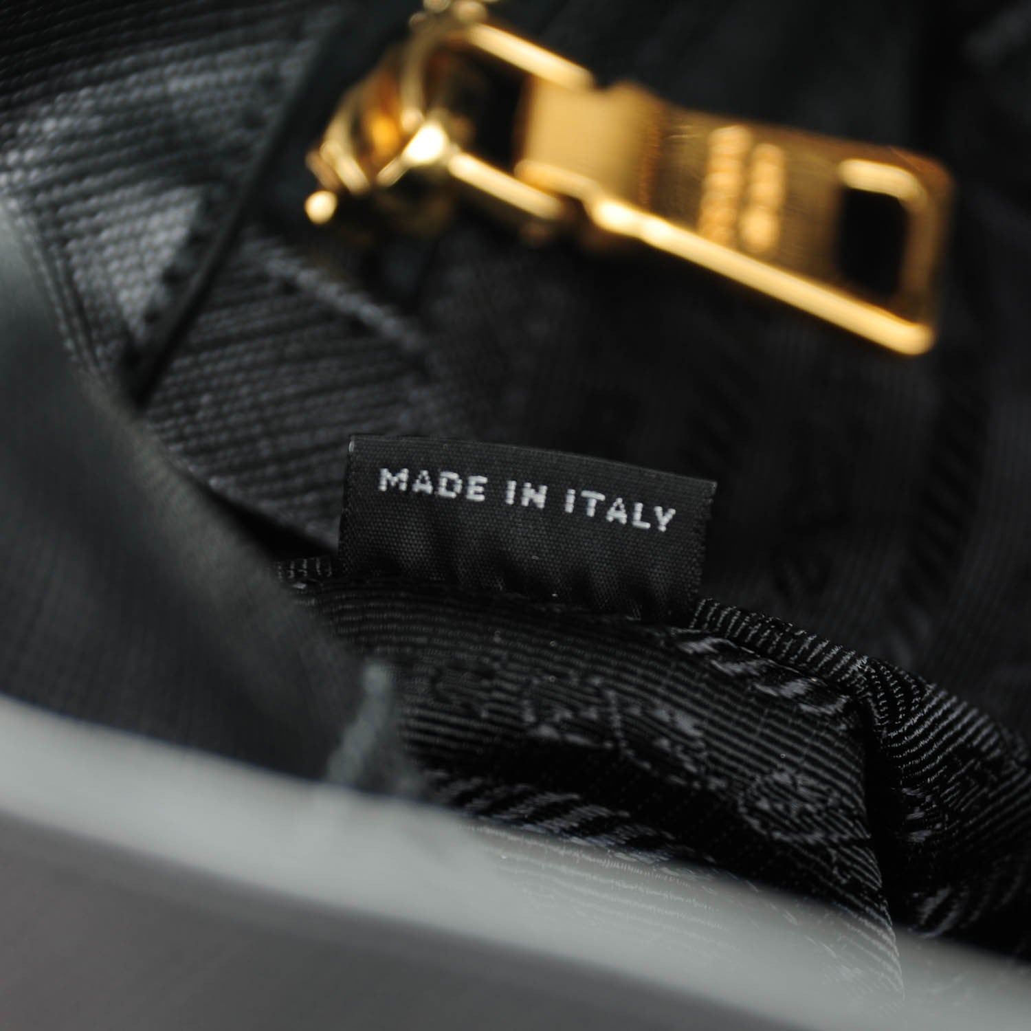 Prada Saffiano Lux Large Tote Nero Black 7 of 9