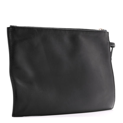The Row Nappa Wristlet Pouch Black 3 of 8