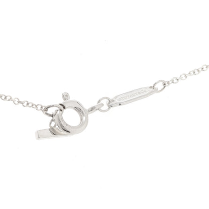 Tiffany Sterling Silver Small T Wave Pendant Necklace 4 of 6