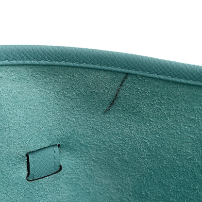 Hermes Epsom Evelyne III PM Bleu Atoll 11 of 12