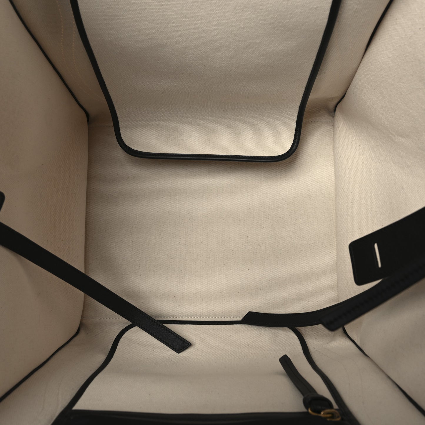 Cotton Canvas Medium Phantom Luggage White