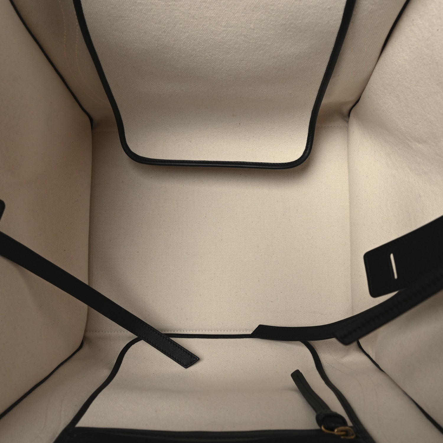 Celine Cotton Canvas Medium Phantom Luggage White 5 of 14