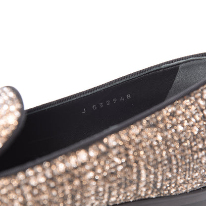 Chanel Fantasy Fabric Grosgrain CC Mocassin Loafers 37 Pink Black 8 of 9