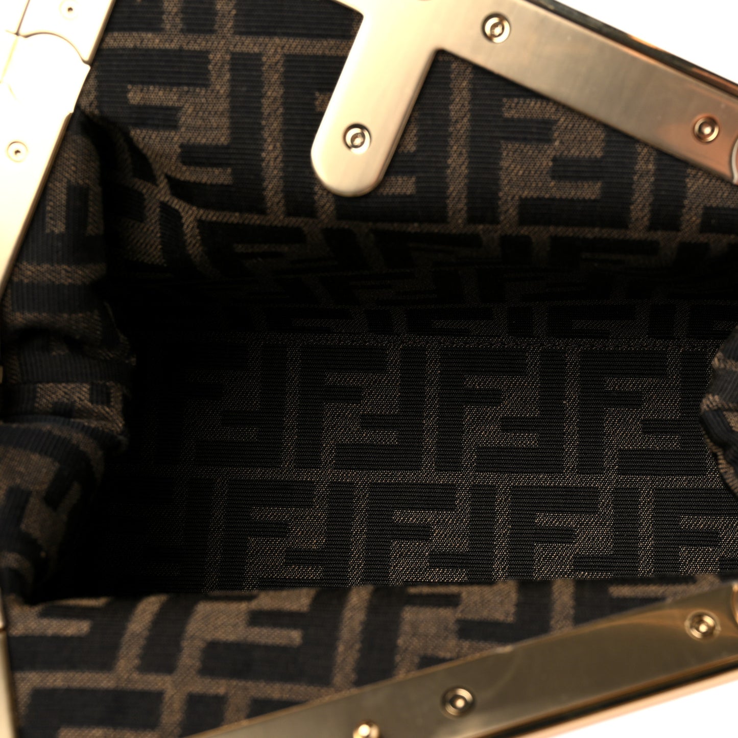 Shiny Nappa Snakeskin Small Fendi First Rosa Confetto Cipria