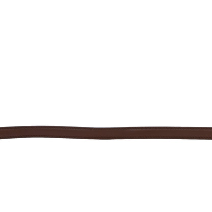 Gucci Moon Calfskin Nickel Interlocking G 20mm Belt 80 32 Brown 8 of 9