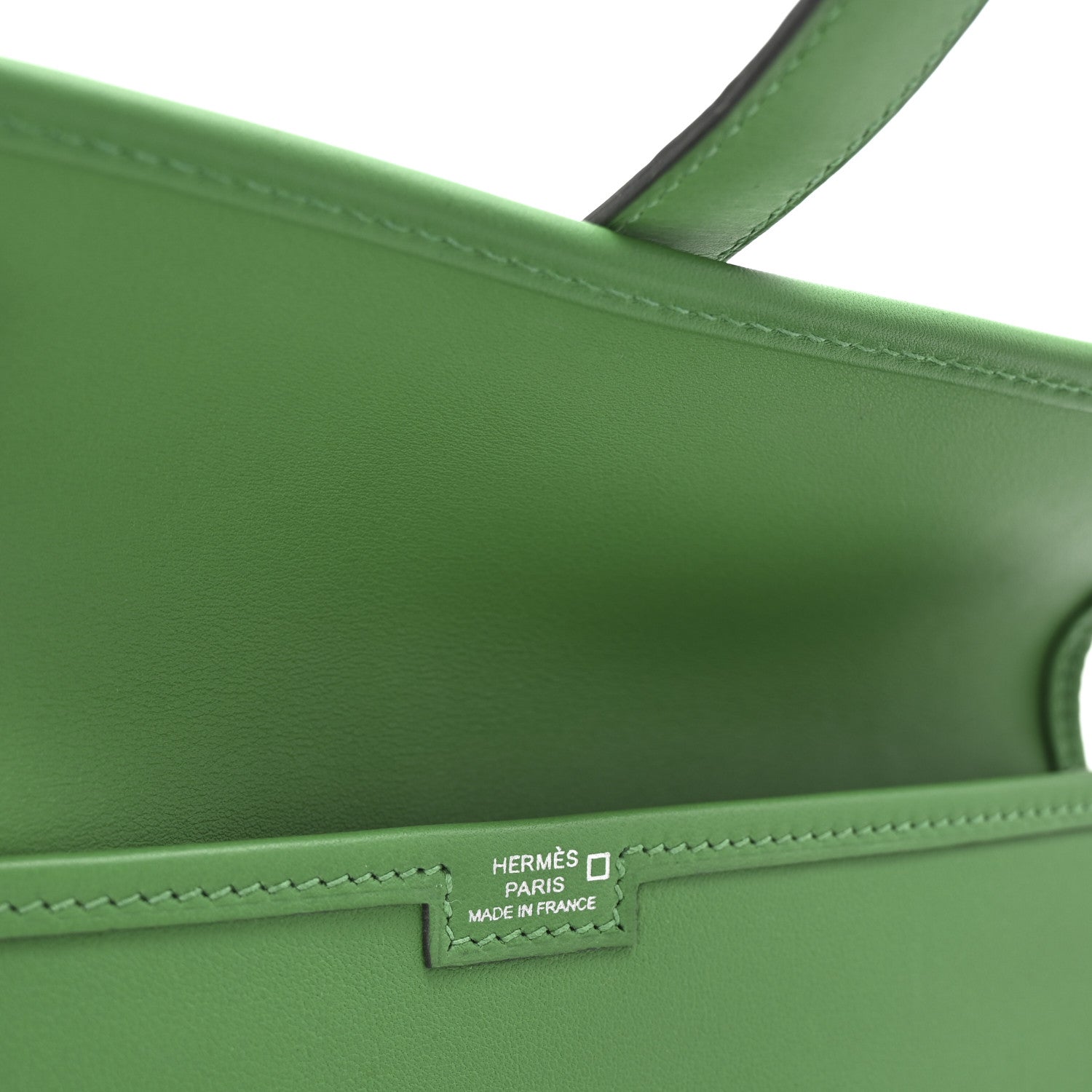 Hermes Swift Alligator Jige Touch Duo Clutch Bambou Cactus 7 of 8