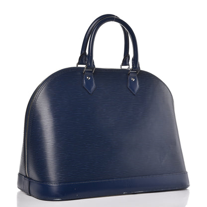 Louis Vuitton Epi Alma GM Indigo 3 of 17