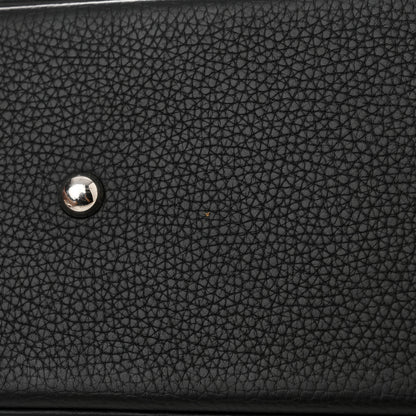 Hermes Taurillon Clemence Bolide 31 Black 9 of 12