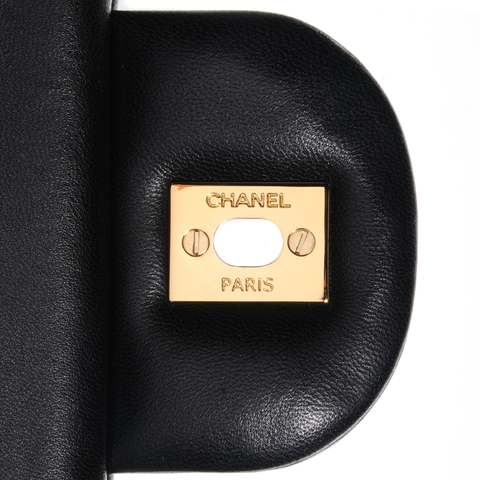 Chanel Lambskin Jumbo Double Flap Black 9 of 9