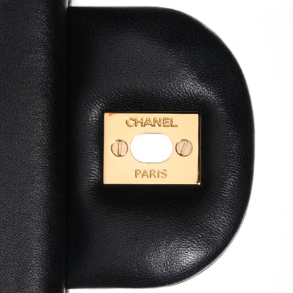 Chanel Lambskin Jumbo Double Flap Black 9 of 9