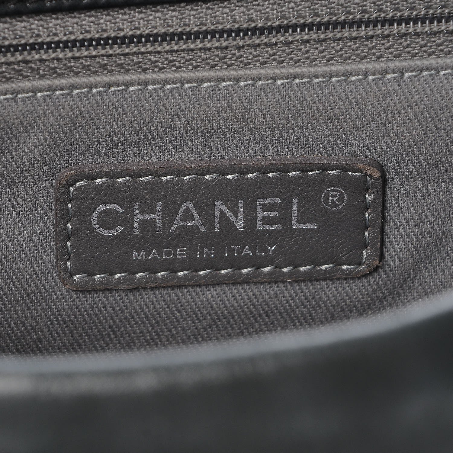 Chanel Iridescent Calfskin Glint Accordion Flap Black 7 of 8