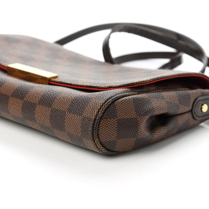 Louis Vuitton Damier Ebene Favorite MM 7 of 10