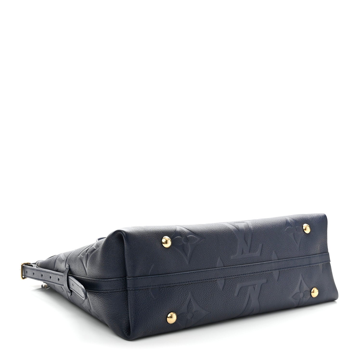 Louis Vuitton Empreinte Monogram Giant CarryAll MM Navy 4 of 10