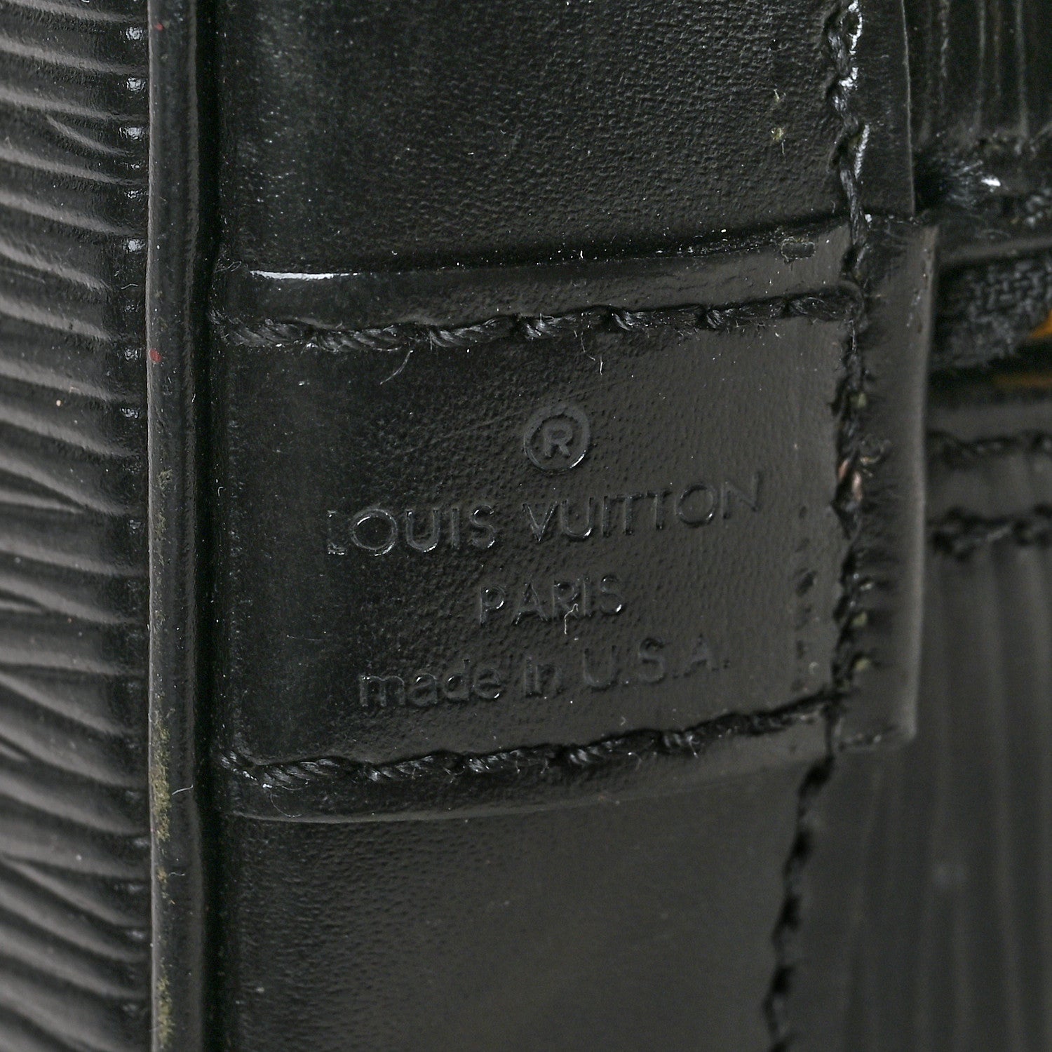 Louis Vuitton Epi Alma PM Black 7 of 15