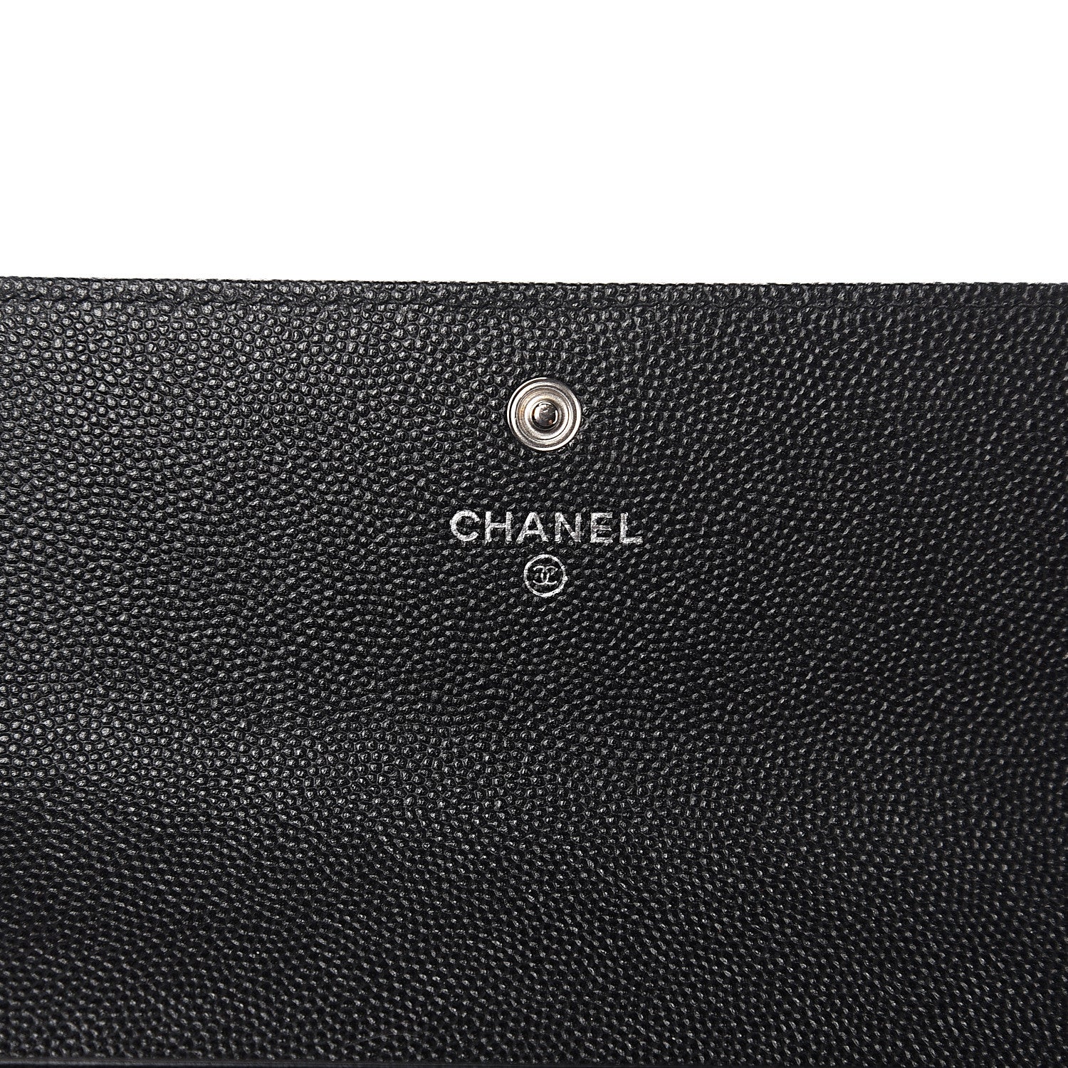 Chanel Caviar Quilted Boy Flap Wallet Black 5 of 8