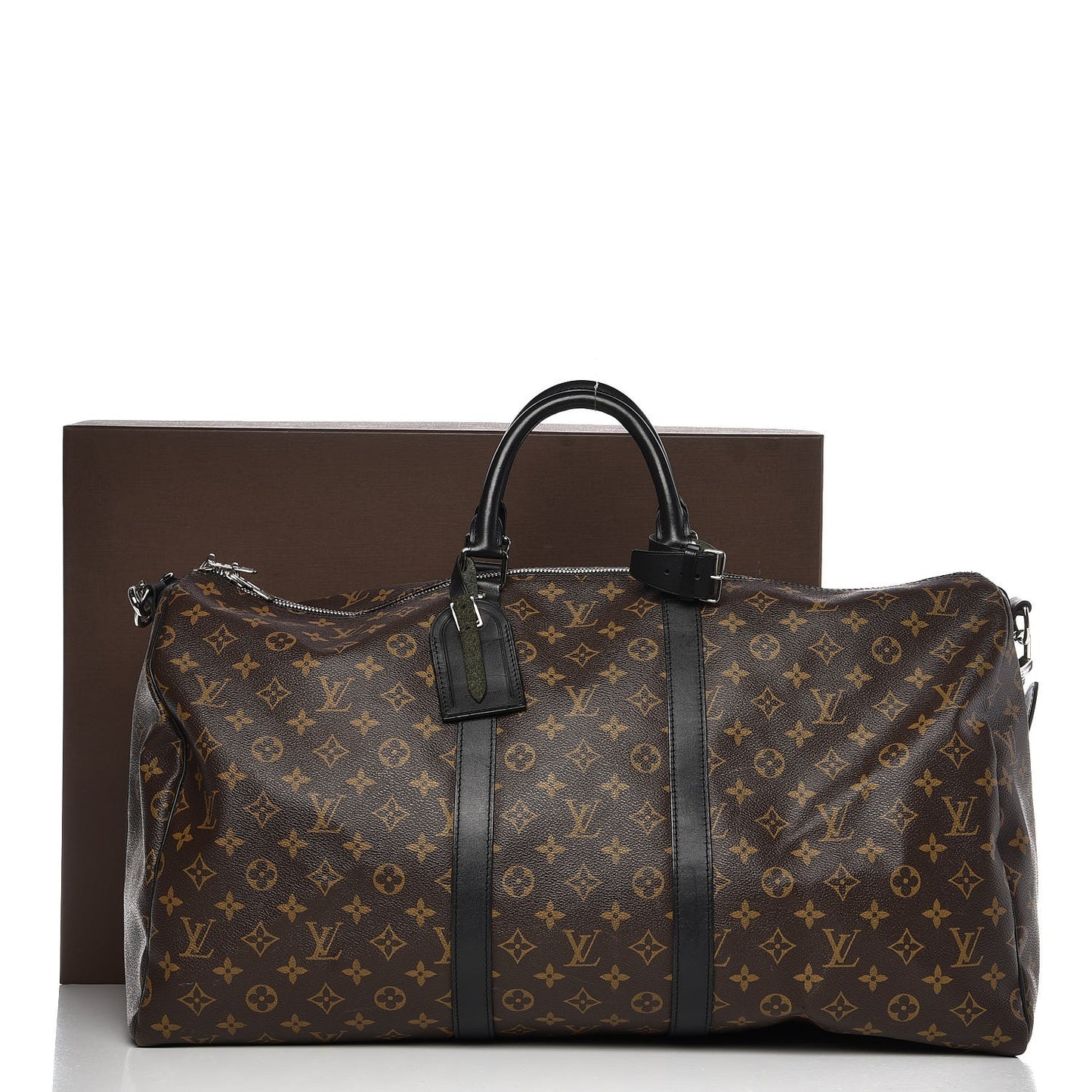 Monogram Macassar Keepall Bandouliere 55