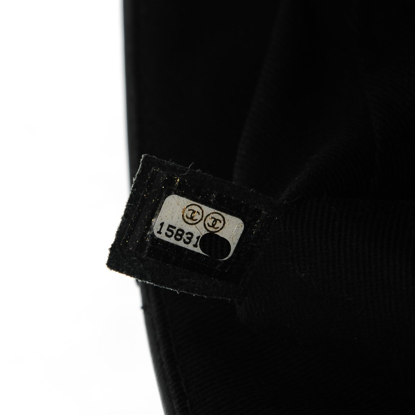 Calfskin Quilted In the Business Flap Bag Black