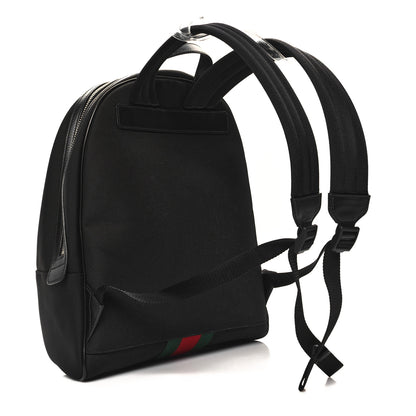 Gucci Techno Canvas Web Backpack Black 3 of 10