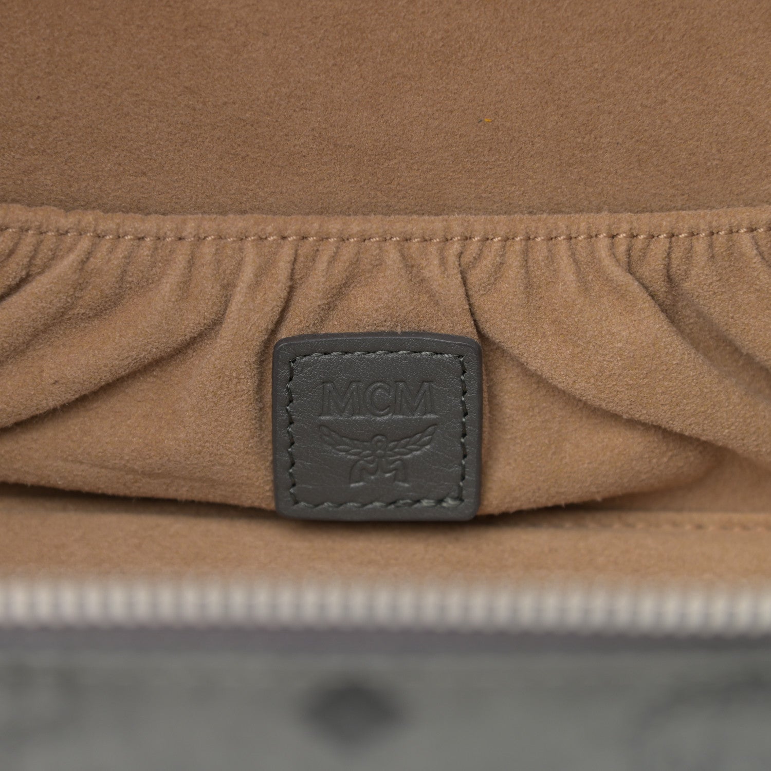 MCM Visetos Vanity Case Grey 5 of 9