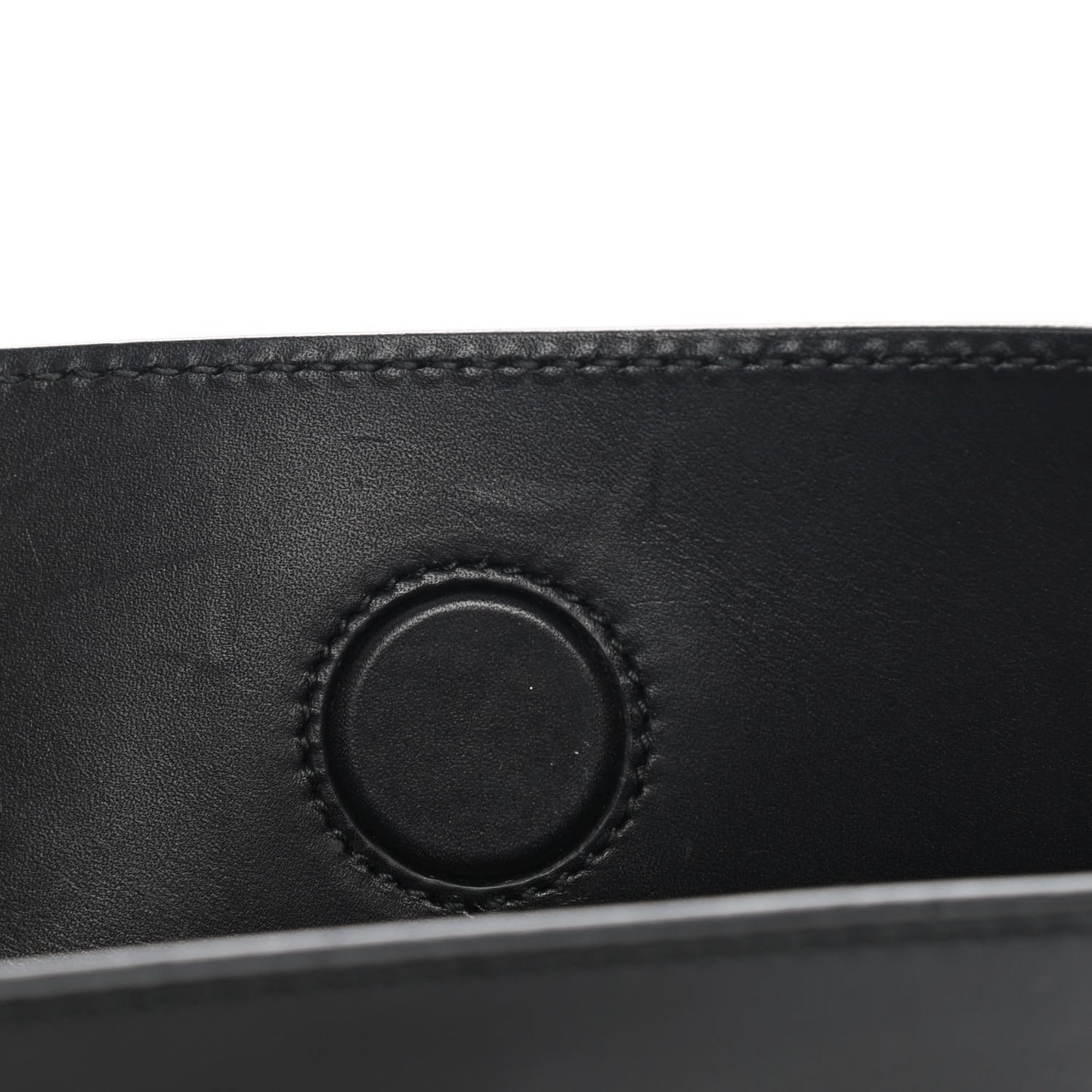 Calfskin Embossed XL Clutch Black