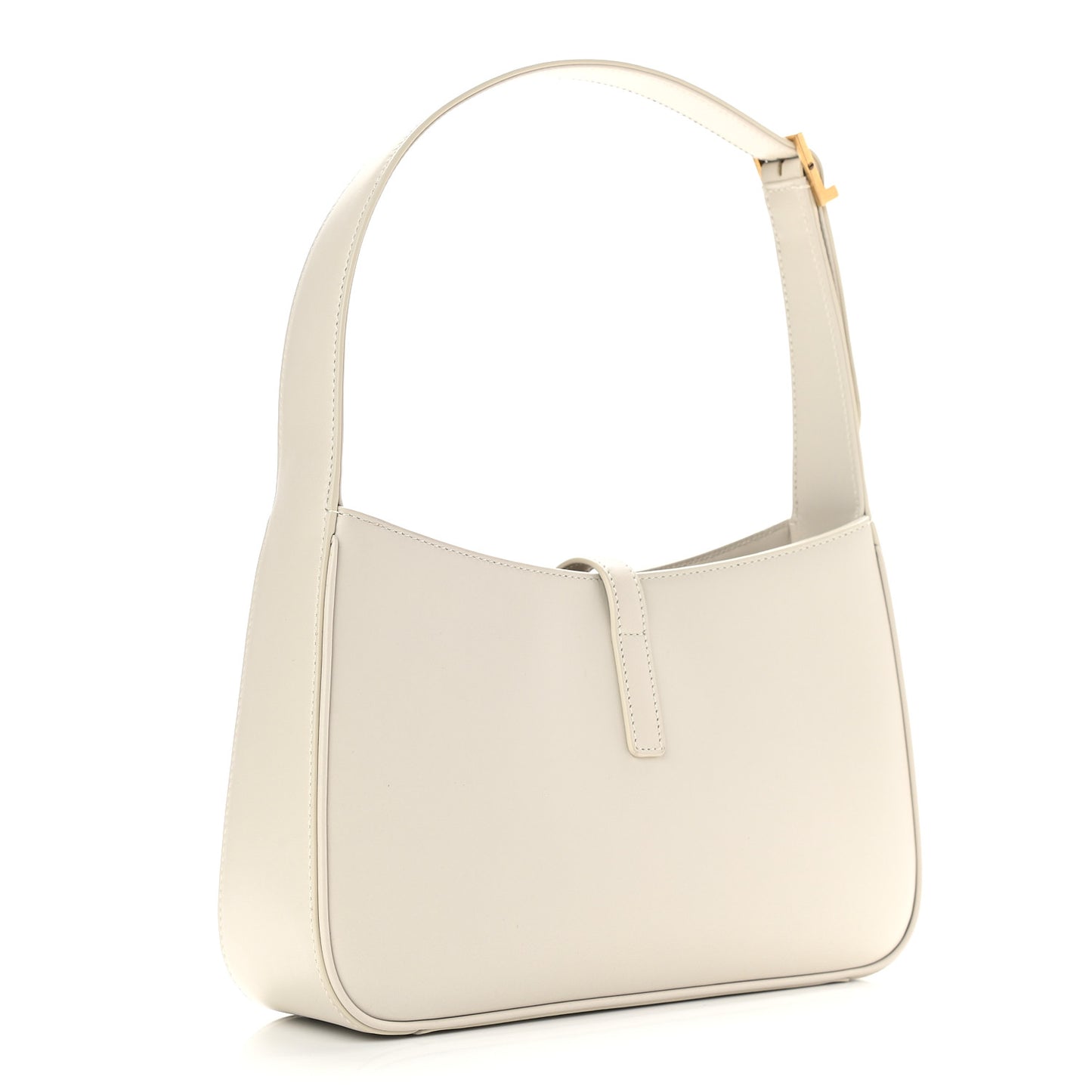 Smooth Calfskin Le 5 A 7 Hobo Blanc Vintage