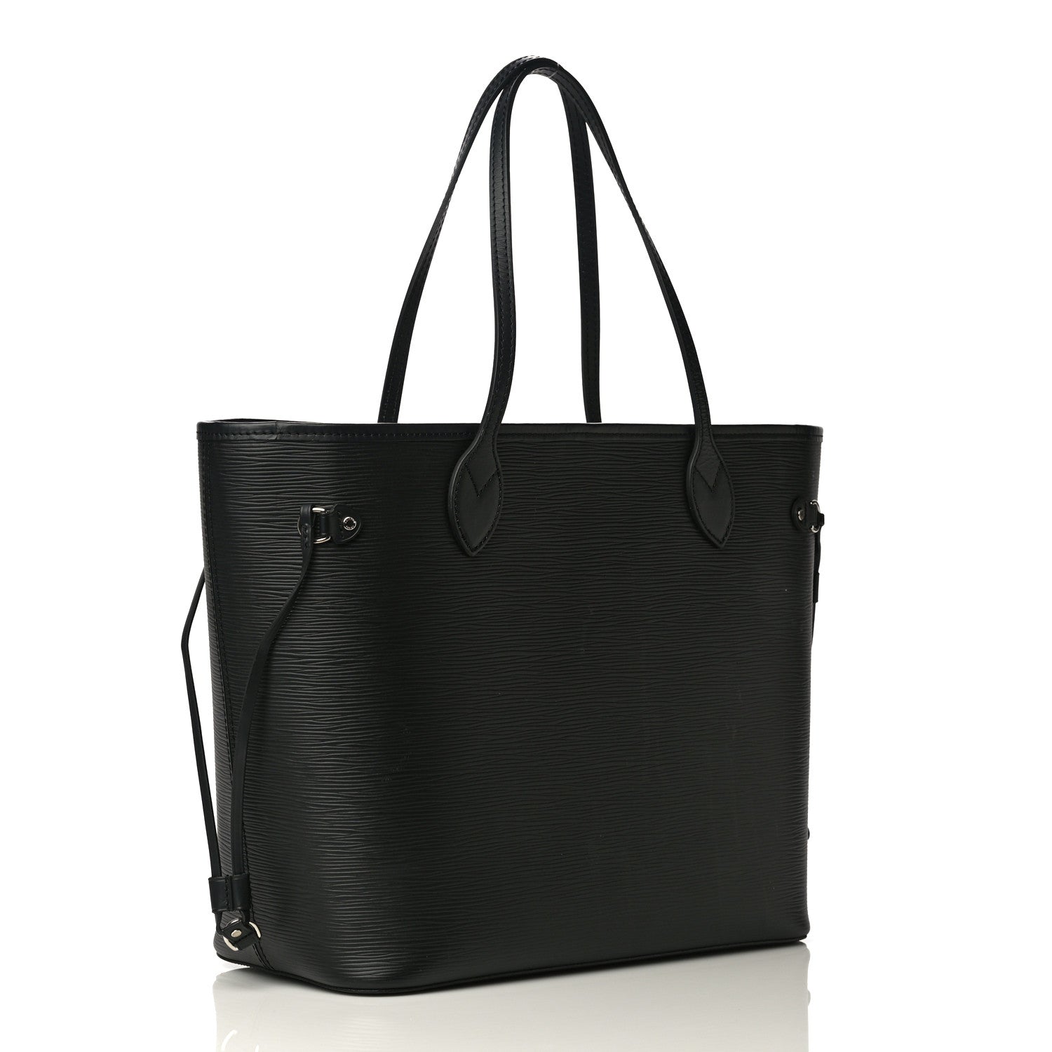 Louis Vuitton Epi Neverfull MM Black 3 of 22