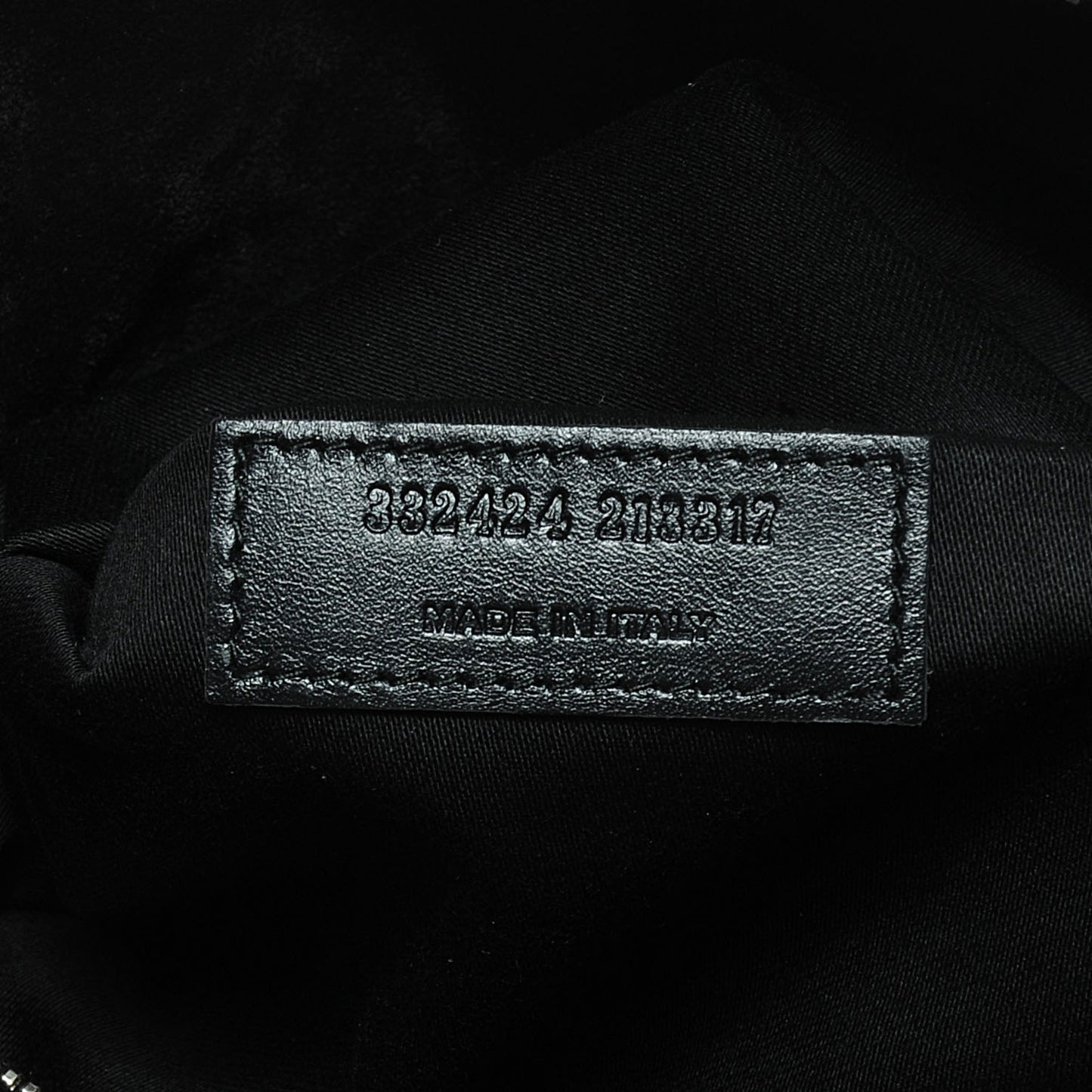 Leather Studded Duffle 6 Black